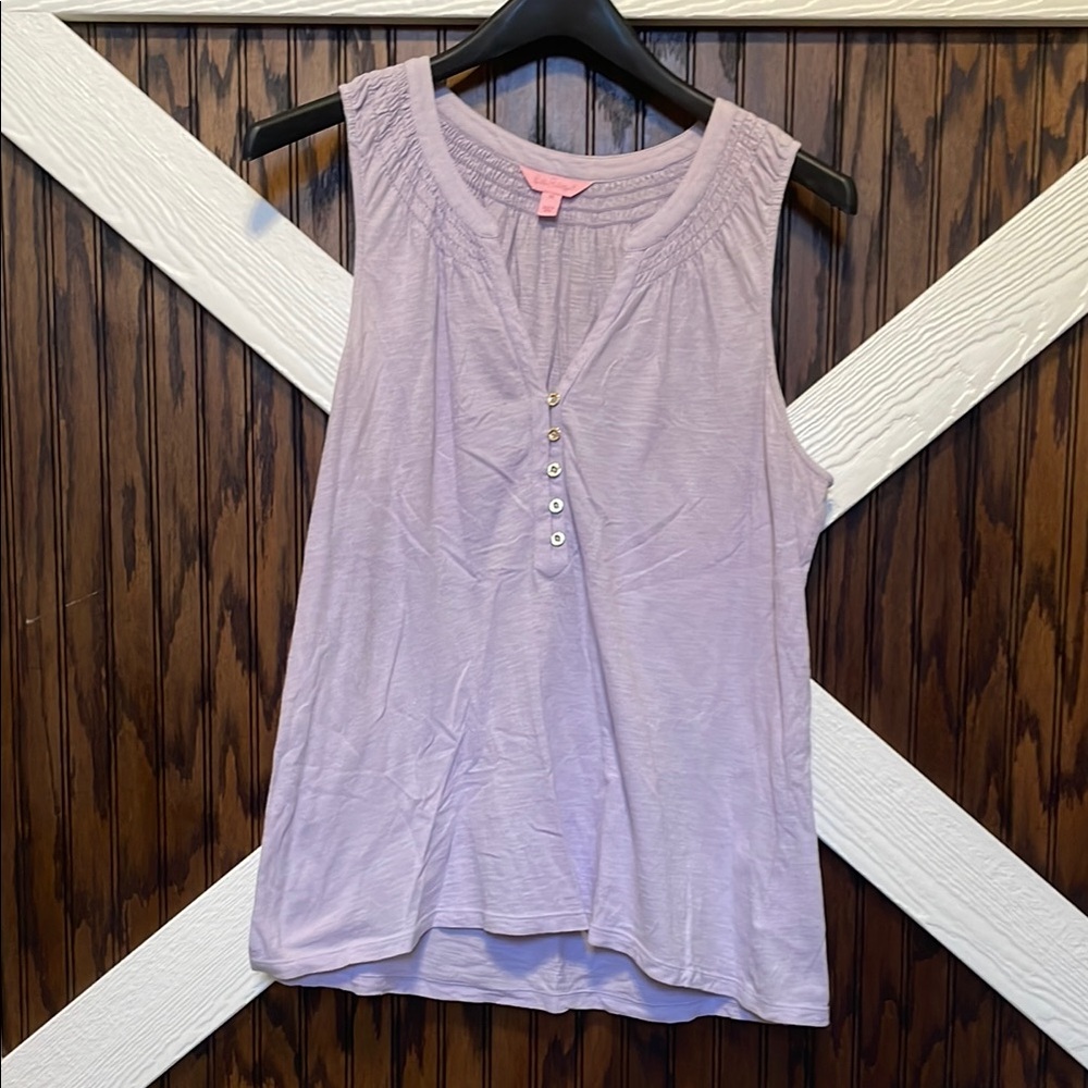 Lavender Sleeveless Top